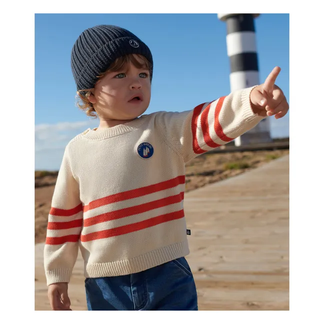 Maglione in cotone organico Bastien | Beige