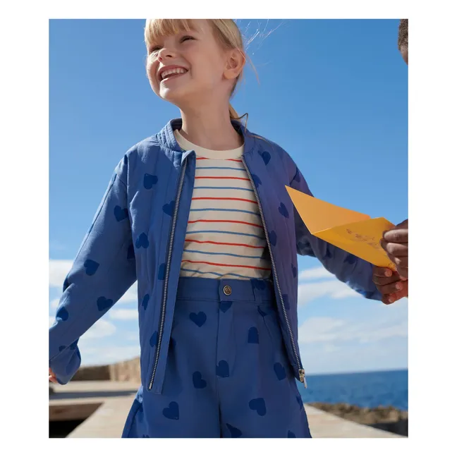 Veste Bosalie Coton Bio | Bleu