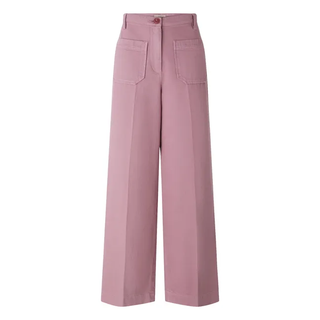 Pantalones Aldricks de algodón orgánico | Palisandro