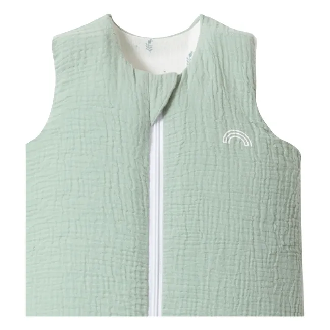 Saco de dormir multiestacional reversible | Verde Oscuro