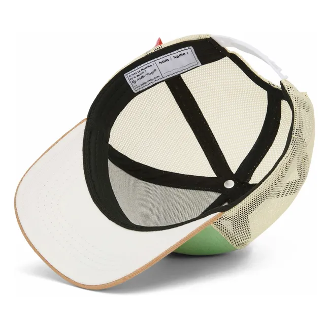 Trucker Surftrip Curved Visor Cap | Green