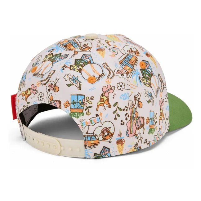 San Francisco Curved Visor Cap Recycled Fibers | Green