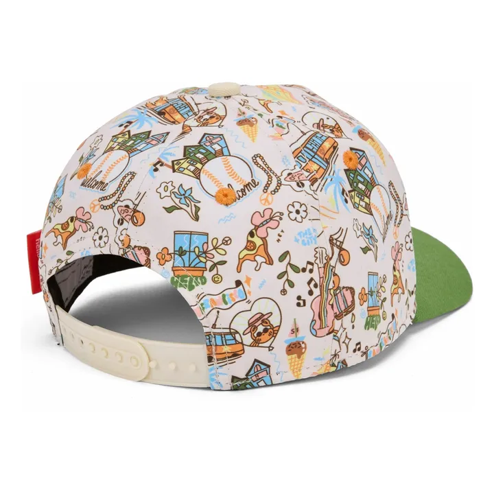 Casquette Visière Courbée San Francisco Fibres Recyclées | Vert- Image produit n°1