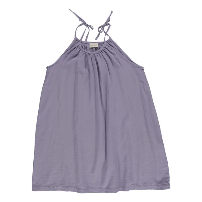 Kleid Santoline mit Trägern | Lavendel