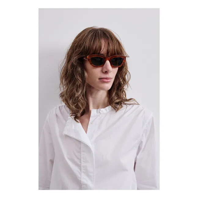 Cotton Poplin Blouse | White