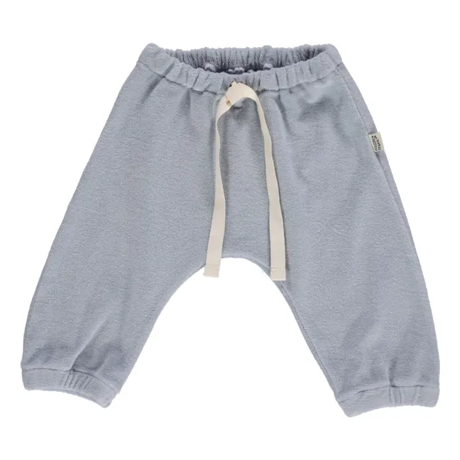 Pantalon Cannelle Eponge | Bleu gris