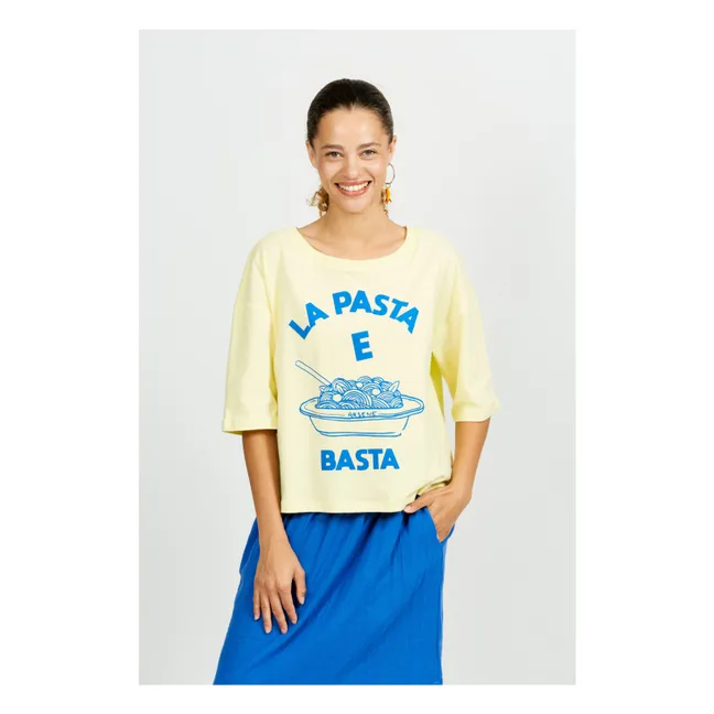 T-shirt Fonzie Coton Bio | Jaune