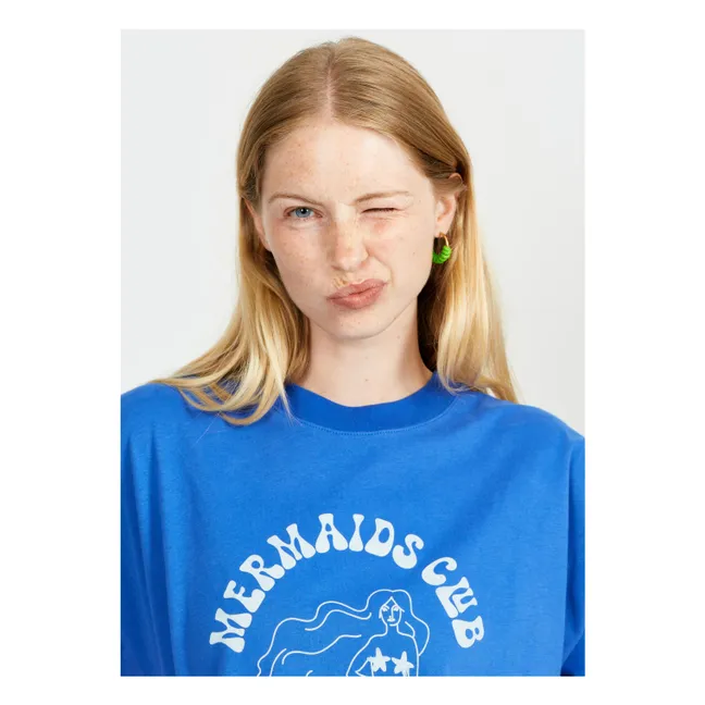 Maglietta Fannie Cotone biologico | Blu