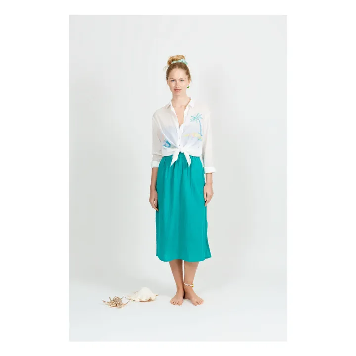 Jupe Farahe | Vert- Image produit n°1