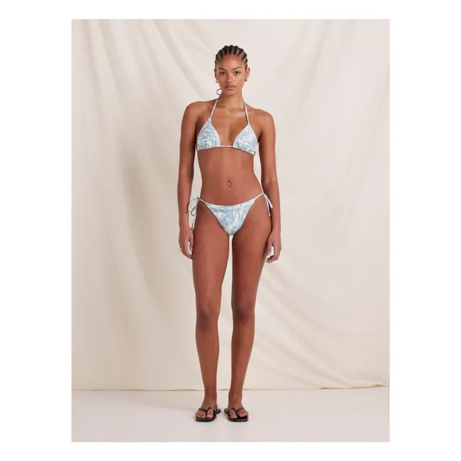 Haut de Maillot Daffodil Fibres Recyclées | Bleu