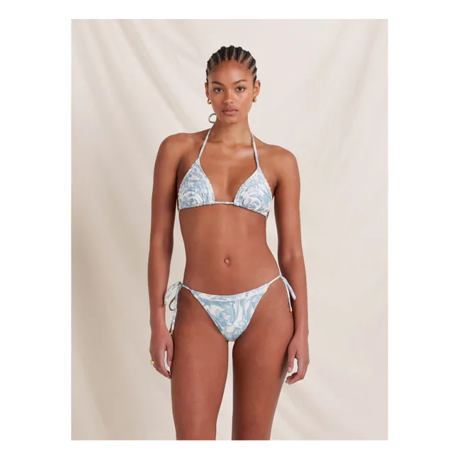 Haut de Maillot Daffodil Fibres Recyclées | Bleu