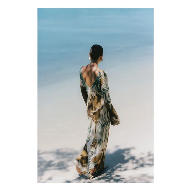 Kleid Memento | Seidenfarben