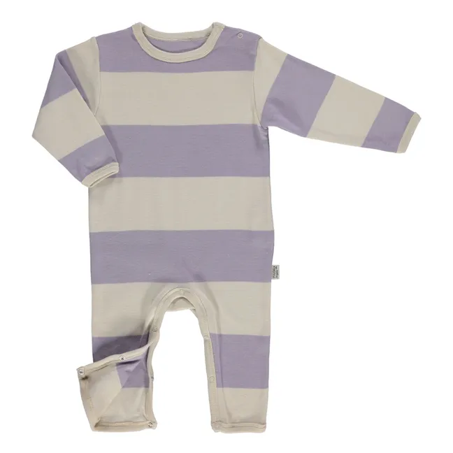 Pyjama Armoise Gestreift | Lavendel