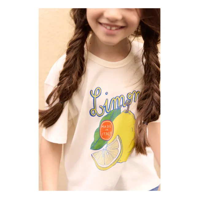 Camiseta Livo Limone | Blanco