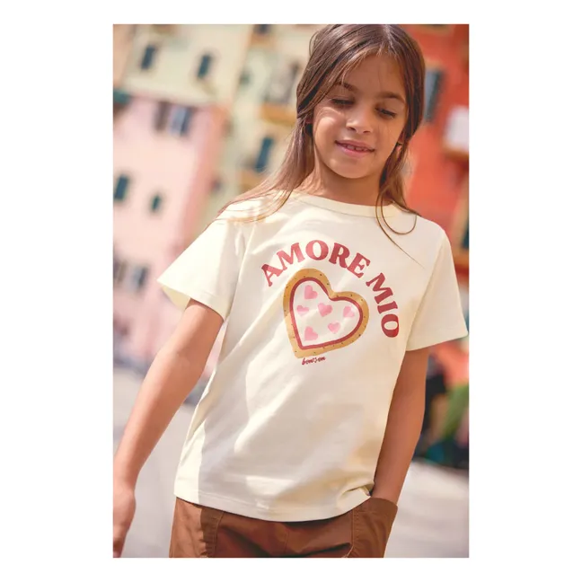 Camiseta Tubo Amoremio | Crudo