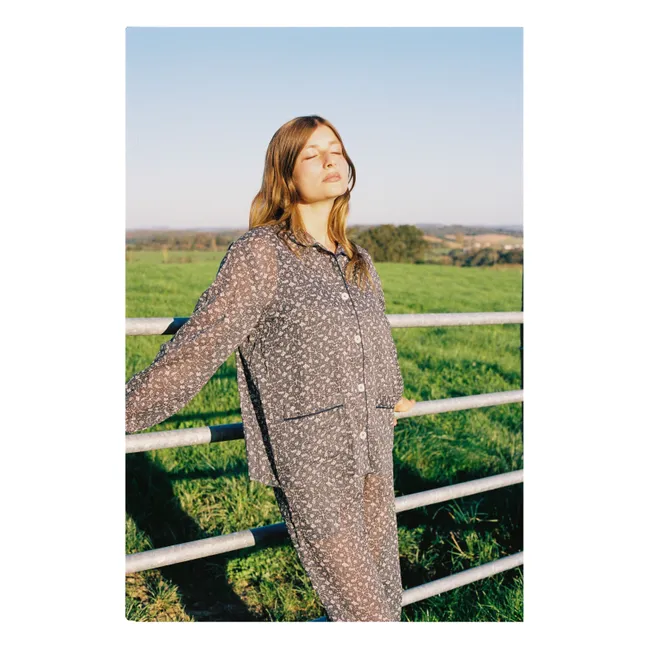 Pijama Claudine Marge | Azul