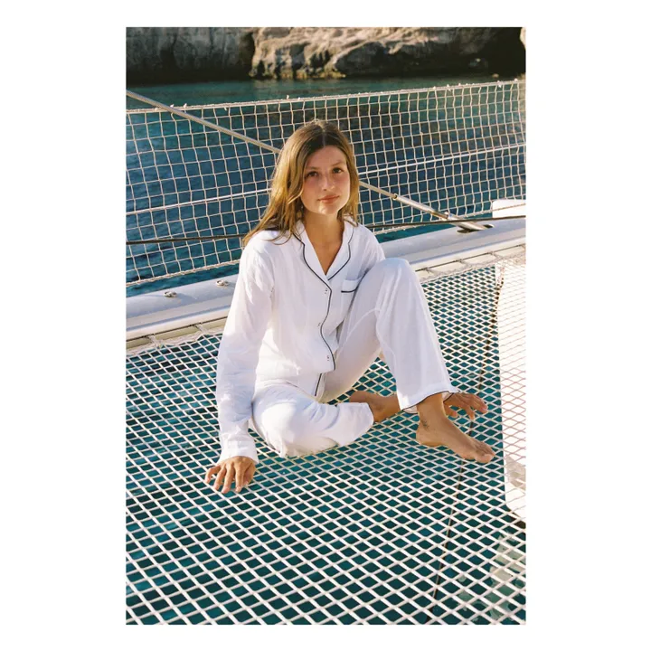 Pyjama Maria | Blanc- Image produit n°3