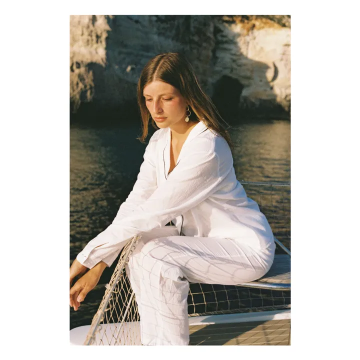 Pyjama Maria | Blanc- Image produit n°2