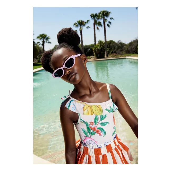 Maillot de Bain Fruit de la Passion Fibres Recyclées | Ecru