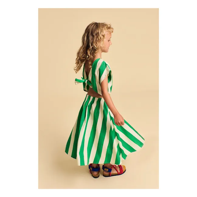 Kleid Blume | Grün