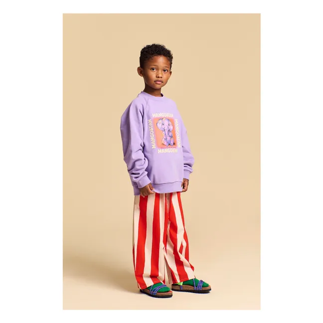 Stripe Pants | Red