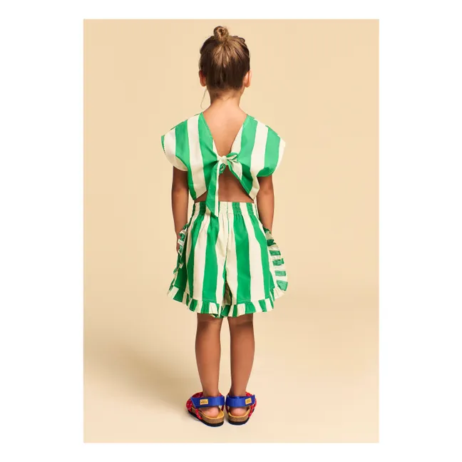Blusa de flores | Verde