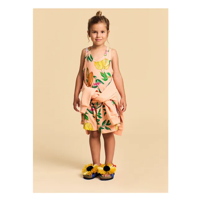 Tanktop Fruit de la Passion Bio-Baumwolle | Pfirsichfarben