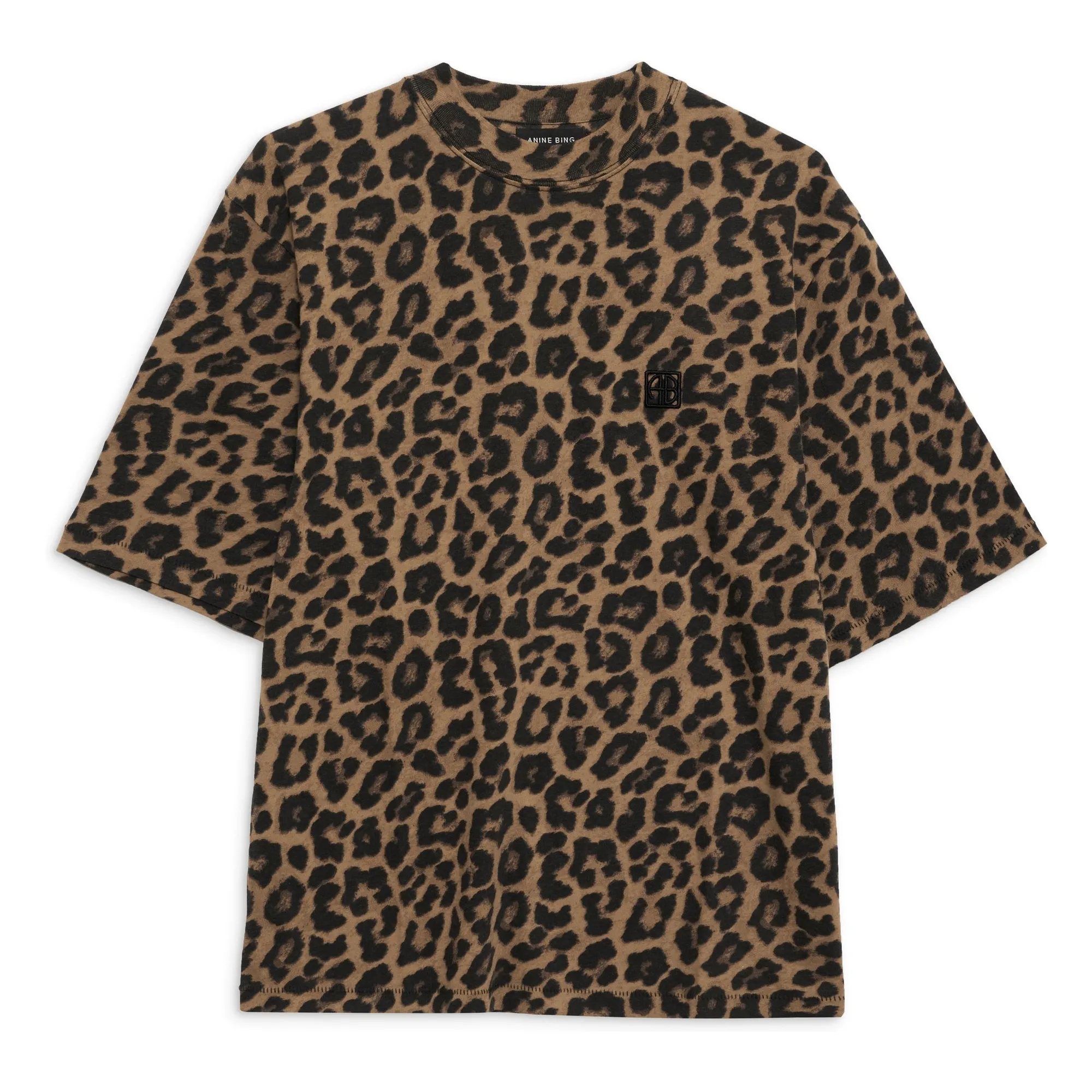 Anine Bing Leopard Avi T-Shirt