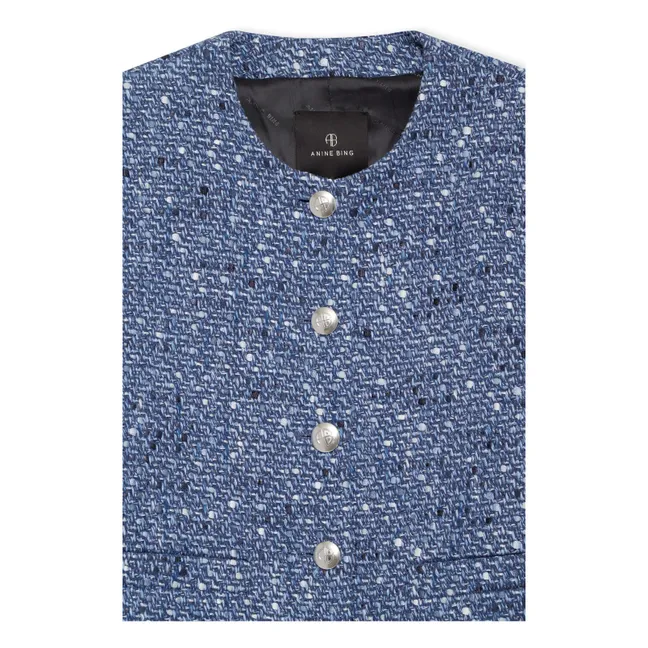 Chaqueta Amber Tweed | Azul