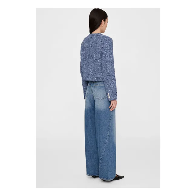 Chaqueta Amber Tweed | Azul
