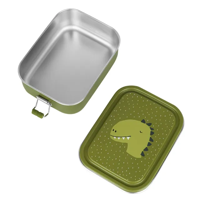 Boîte repas petite - Mr. Dino | Vert