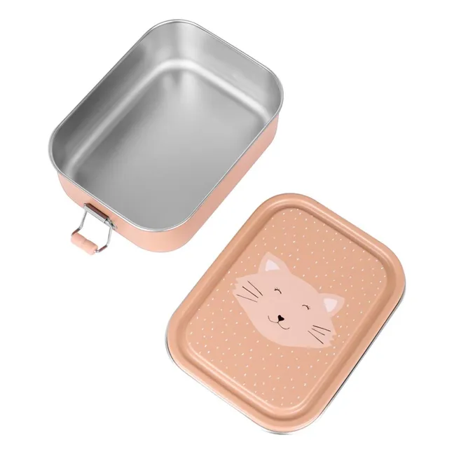 Petite Lunch Box Mrs Cat | Vieux Rose