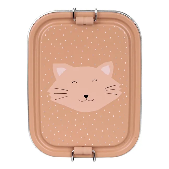 Petite Lunch Box Mrs Cat | Vieux Rose
