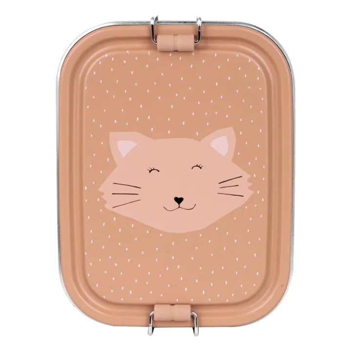 Scatola da pranzo piccola Mrs Cat | Rosa antico- Immagine del prodotto n°0