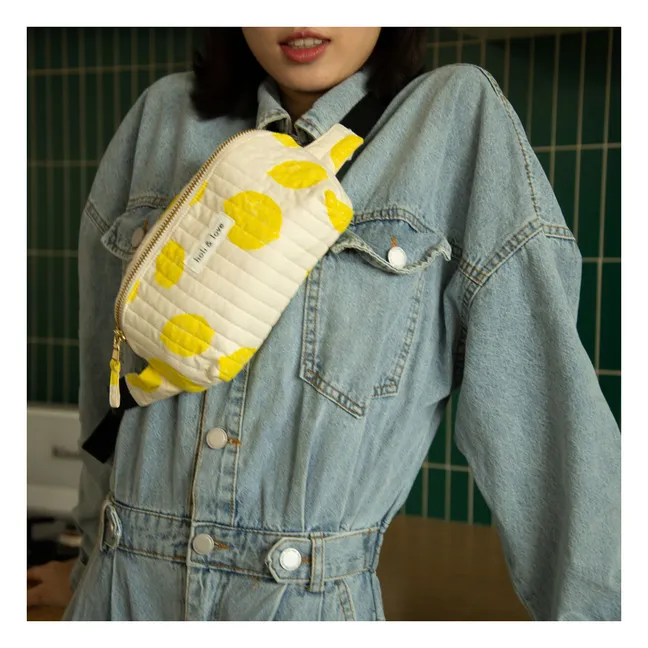 Organic Cotton Lemon Banana Bag | Yellow