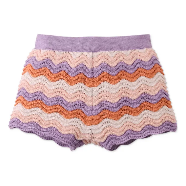 Short Anastasia Rayé | Parme