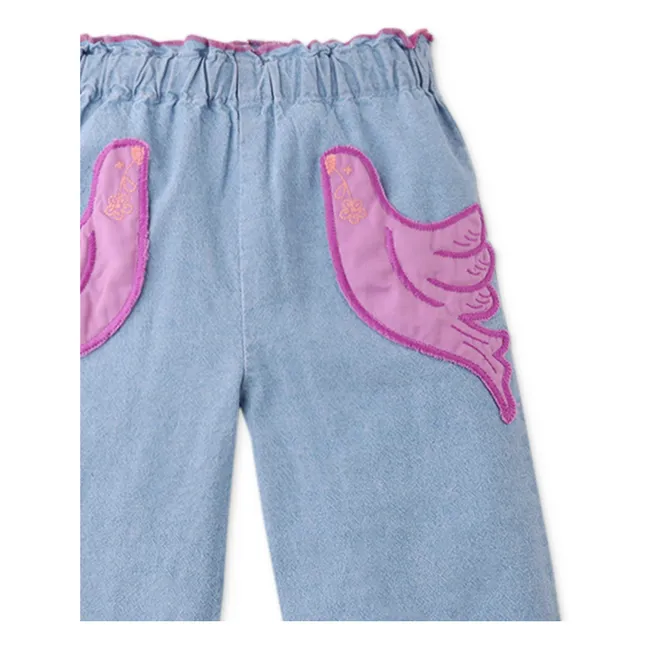 Pantalon Denim Esmé Oiseau | Bleu jean