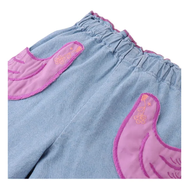 Esmé Oiseau Denim Pants | Denim blue