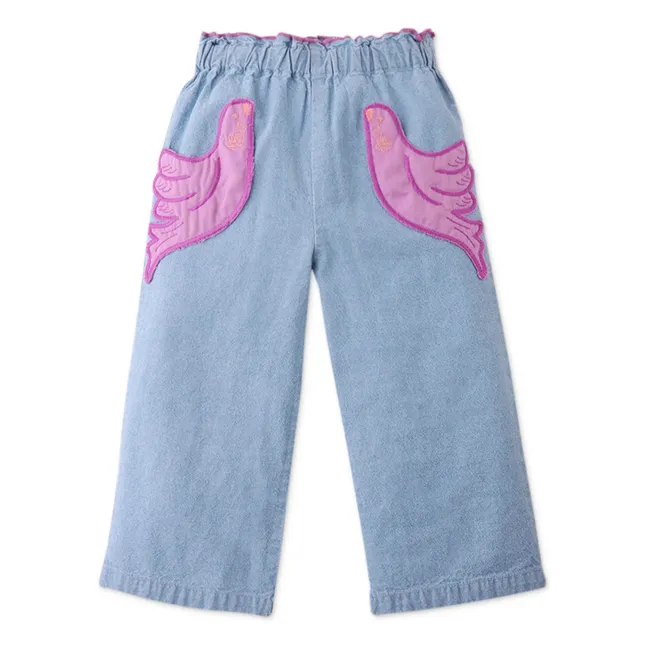 Esmé Oiseau Denim Pants | Denim blue