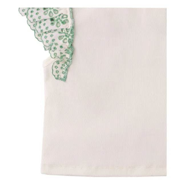 Top in pizzo Eleanor | Ecru