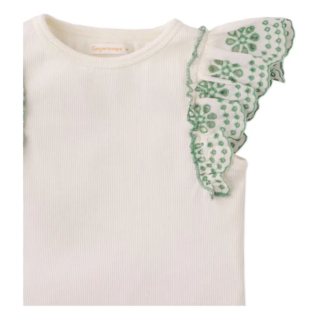 Top in pizzo Eleanor | Ecru
