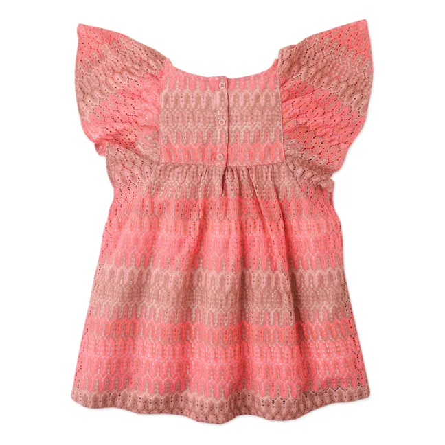 Robe Vivian Dentelle | Rose