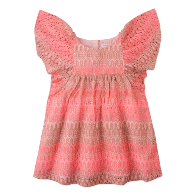 Robe Vivian Dentelle | Rose
