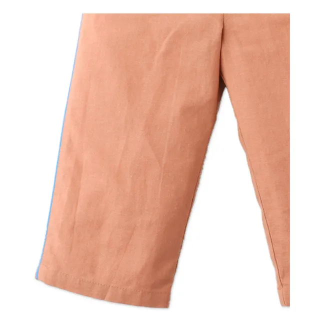Aubrey Flowers Linen Pants | Hazel