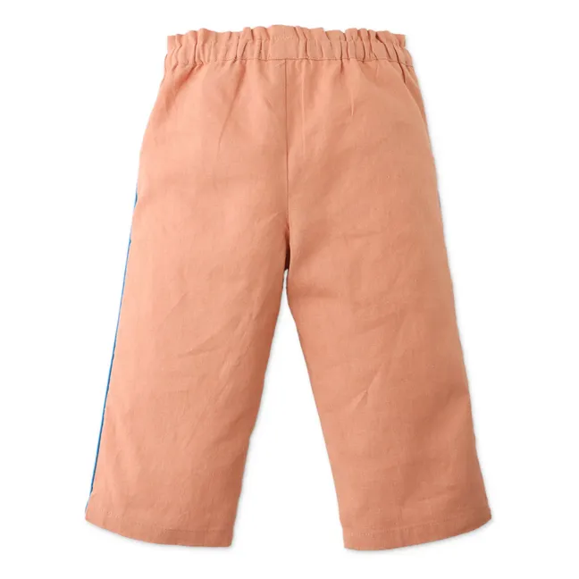 Aubrey Flowers Linen Pants | Hazel