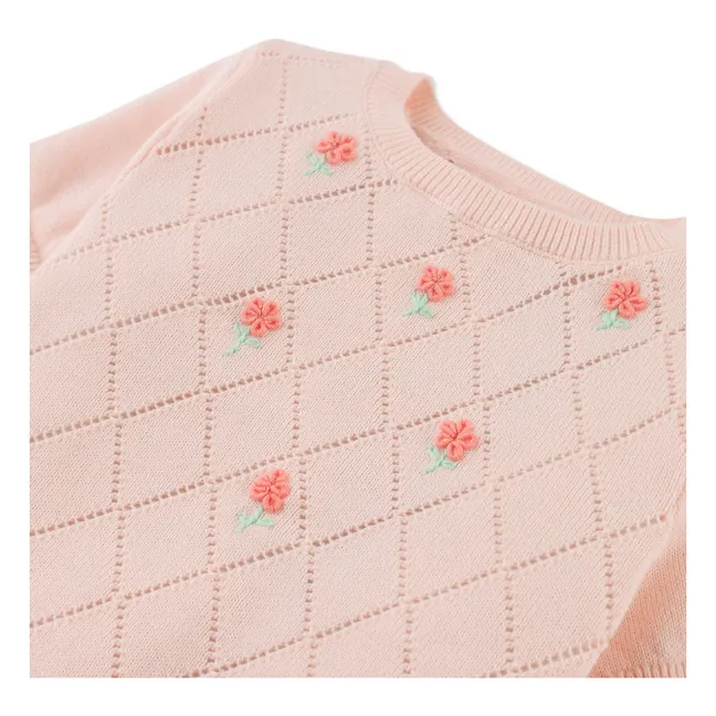 Maglia a maniche corte Olena | Rosa Pallido