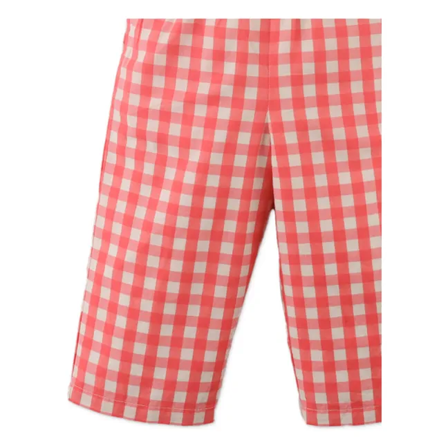 Nadia Vichy overalls | Red