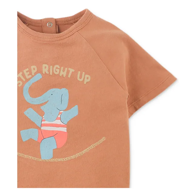 Camiseta Warren Elephant | Marrón