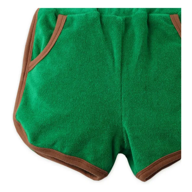 Pantalones cortos Damien Dauphin Terry | Verde Prado