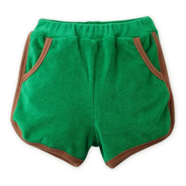 Pantalones cortos Damien Dauphin Terry | Verde Prado